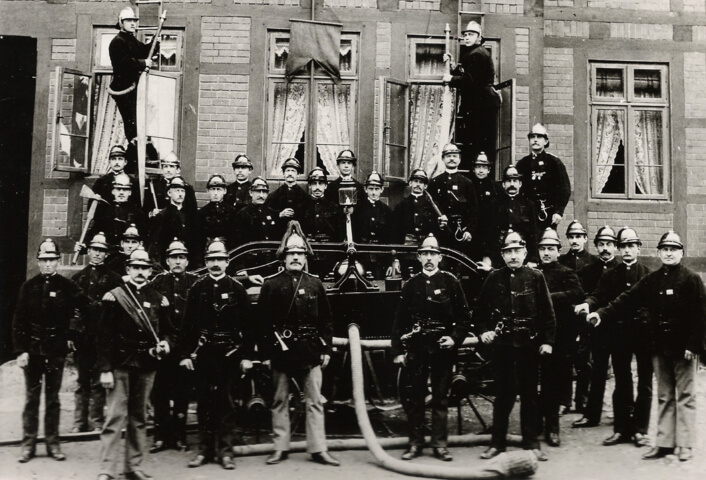 Gruppenfoto zum 25 jährigem Bestehen Im Jahre 1899